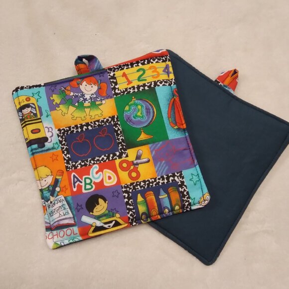 Teacher Gifts Pot Holder 8.5" 5 Layers Thick - Picture 2 of 2